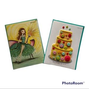 Papyrus Set of 2 Birthday Cards